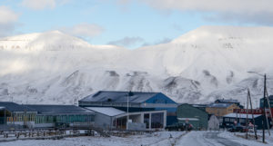 Longyearbyen School, Longyearbyen Skole, Nordre Isfjorden National Park, Svalbard, Longyearbyen, Arctic, The Arctic Circle, Norway 