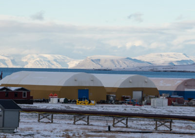 Longyearbyen, Nordre Isfjorden National Park, Svalbard, Longyearbyen, Arctic, The Arctic Circle, Norway, quonset hut