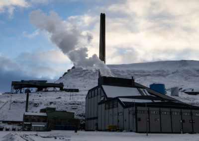 Longyearbyen, Svalbard, Arctic, The Arctic Circle, coal, cableway, historic buildings, Norway, Nordre Isfjorden National Park, power, electricity production, power plant