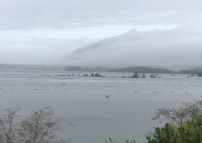 Nehalem Bay, Nehalem River, king tides, Oregon, Oregon coast, rain, tides, ebb and flow, flow, ebb, Neahkanie