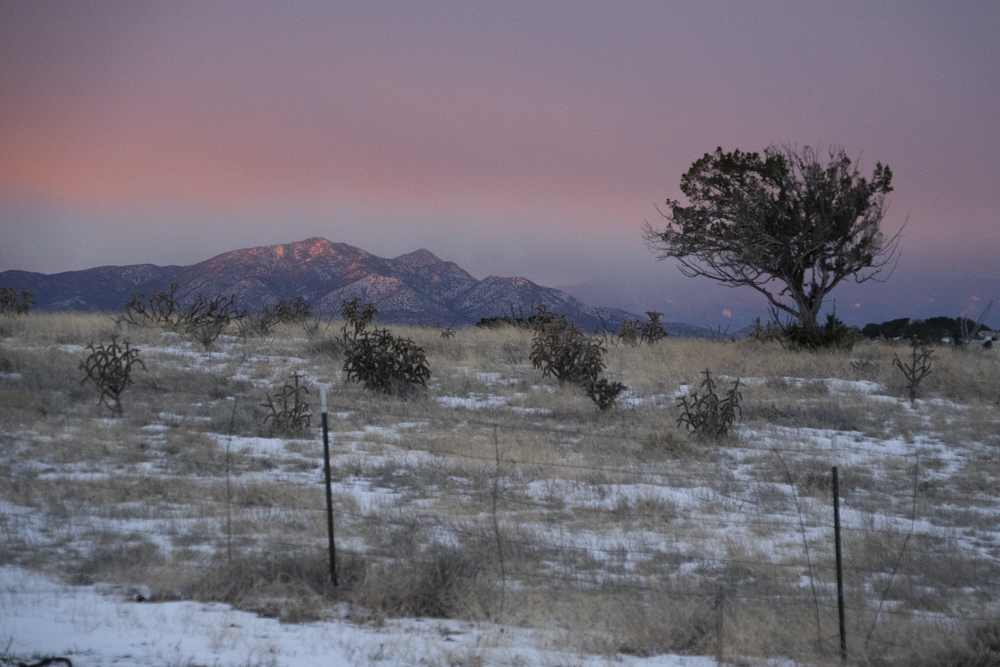 New Mexico, sunrise, desert